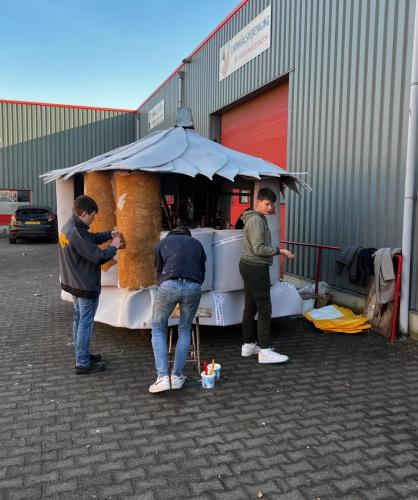 Wagenbouw - Mika en Jorn toppersss